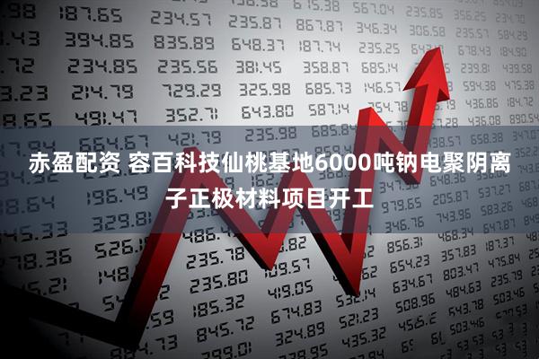 赤盈配资 容百科技仙桃基地6000吨钠电聚阴离子正极材料项目开工