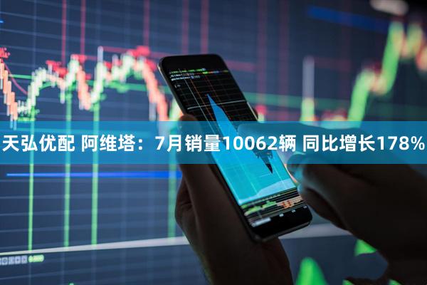 天弘优配 阿维塔：7月销量10062辆 同比增长178%