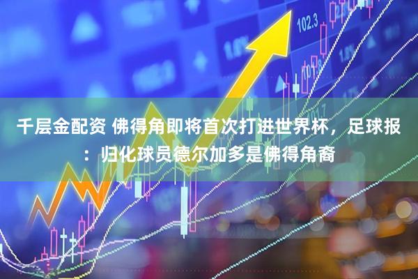 千层金配资 佛得角即将首次打进世界杯，足球报：归化球员德尔加多是佛得角裔